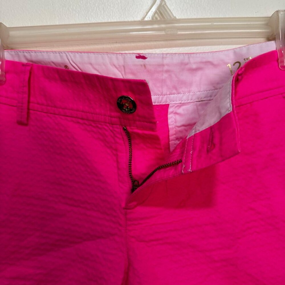 NWT Lilly Pulitzer The Callahan Shorts Size 12 in Neon Pink - Picture 4 of 10
